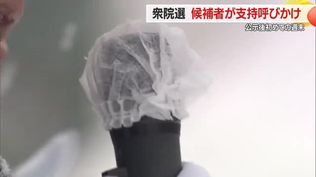 【衆院選】公示後初の週末・山形県内3選挙区の候補者が支持訴え　山形 画像