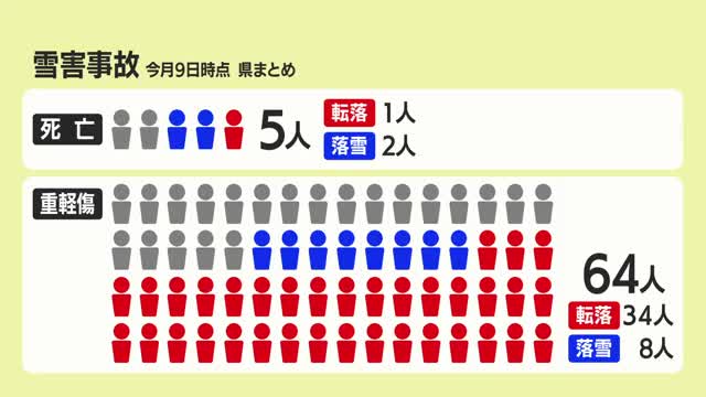 屋根からの落雪の衝撃は1トン　晴れの日は雪ゆるみ思わぬ落雪に巻き込まれる危険も　山形 画像