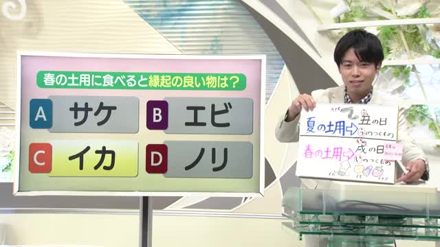 天気／山形】春の土用には「い」のつく食べ物＆17日の詳しい天気　中村友祐気象予報士の天気予報(2)　 画像