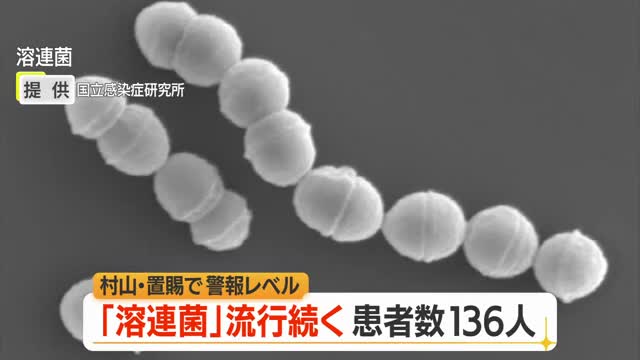 【感染症／山形】溶連菌の患者数136人（前週比-27人）　水痘（水ぼうそう）前週より増加 画像
