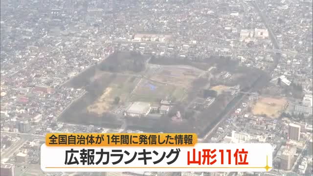 「全国自治体広報力ランキング」で山形県11位・東北トップ　自治体の広報を多面的に可視化　山形 画像