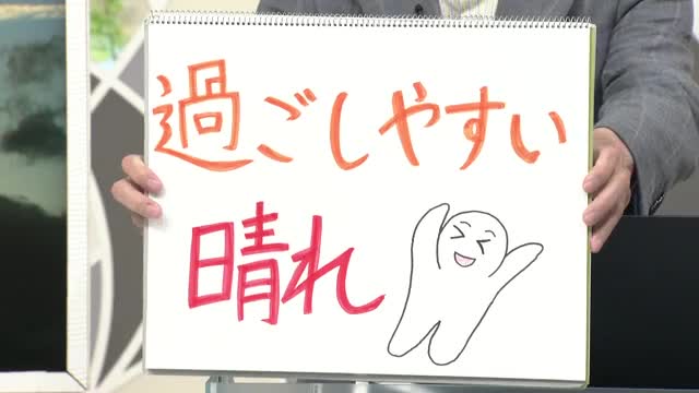【エンドトーク】「過ごしやすい晴れ」10日のポイント　山形 画像