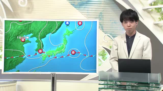 【天気／山形】天気ふりかえり＆山形市の7～9月の真夏日の日数は？　中村友祐気象予報士の天気予報 画像
