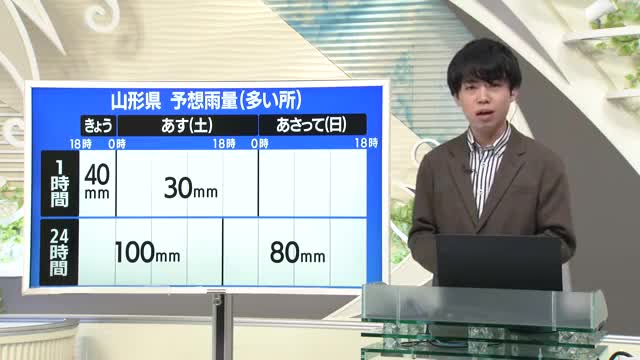 【天気／山形】天気振り返り＆25日以降の詳しい天気　中村友祐気象予報士の予報（2） 画像