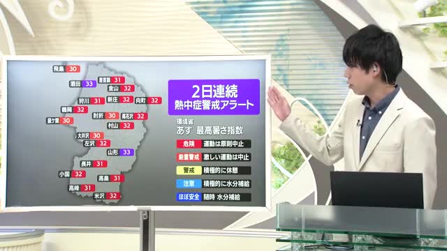 【天気／山形】天気ふりかえり＆山形市の気温最も高くなりやすいのは？　中村友祐気象予報士の予報(1) 画像