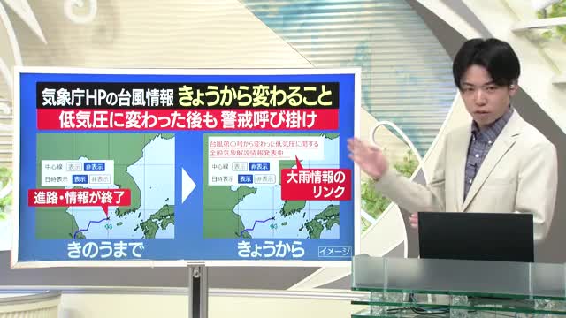 【天気／山形】低気圧に変わった後も警戒呼びかけ＆21日の天気　中村友祐気象予報士の予報(2) 画像