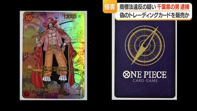 商標法違反の疑いで千葉の30代男逮捕...「ONE PIECE」に似たトレーディングカード販売　山形 画像