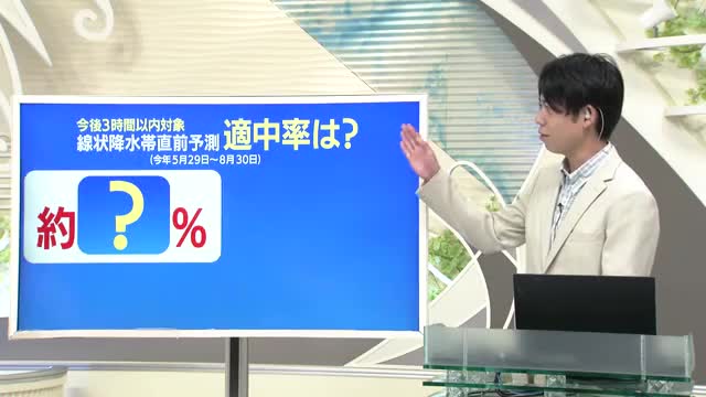 【天気／山形】天気ふりかえり＆線状降水帯直前予測の的中率は？　中村友祐気象予報士の予報(1) 画像