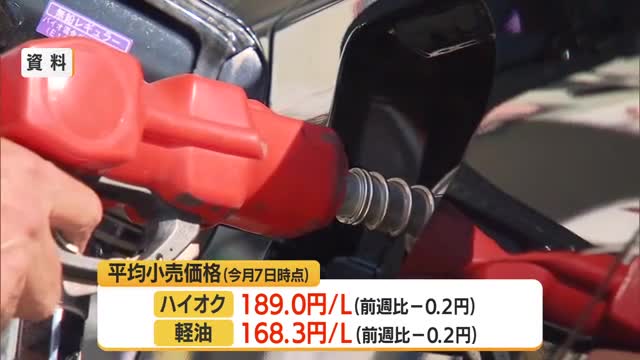 【ガソリン／山形】レギュラー178.0円（前週比-0.2円）　長崎・沖縄に次いで全国3番目の高値 画像