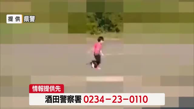 6歳男児行方不明から14日目…防カメ映像公開も有力な手がかりなし・発見に至らず　山形・酒田市 画像