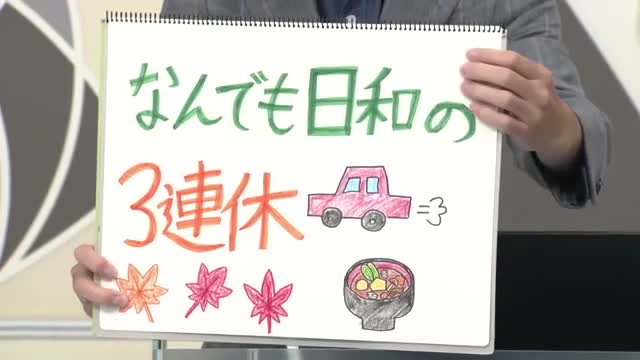 【エンドトーク】「何でも日和の3連休」週末のポイント　山形 画像