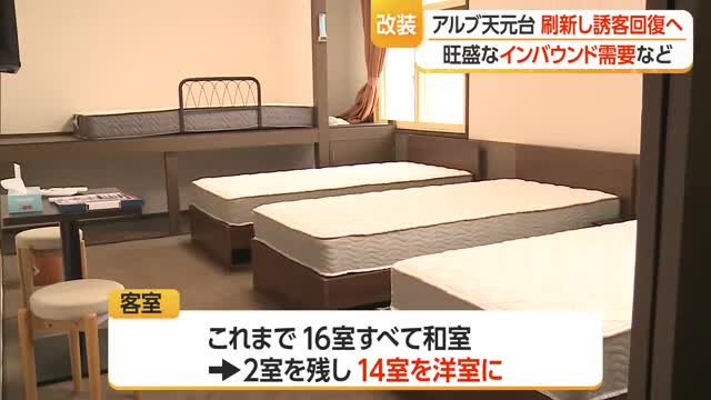 相部屋形式のドミトリーも・西吾妻山の宿泊施設リニューアル　インバウンド含め幅広い誘客へ　山形・米沢市 画像